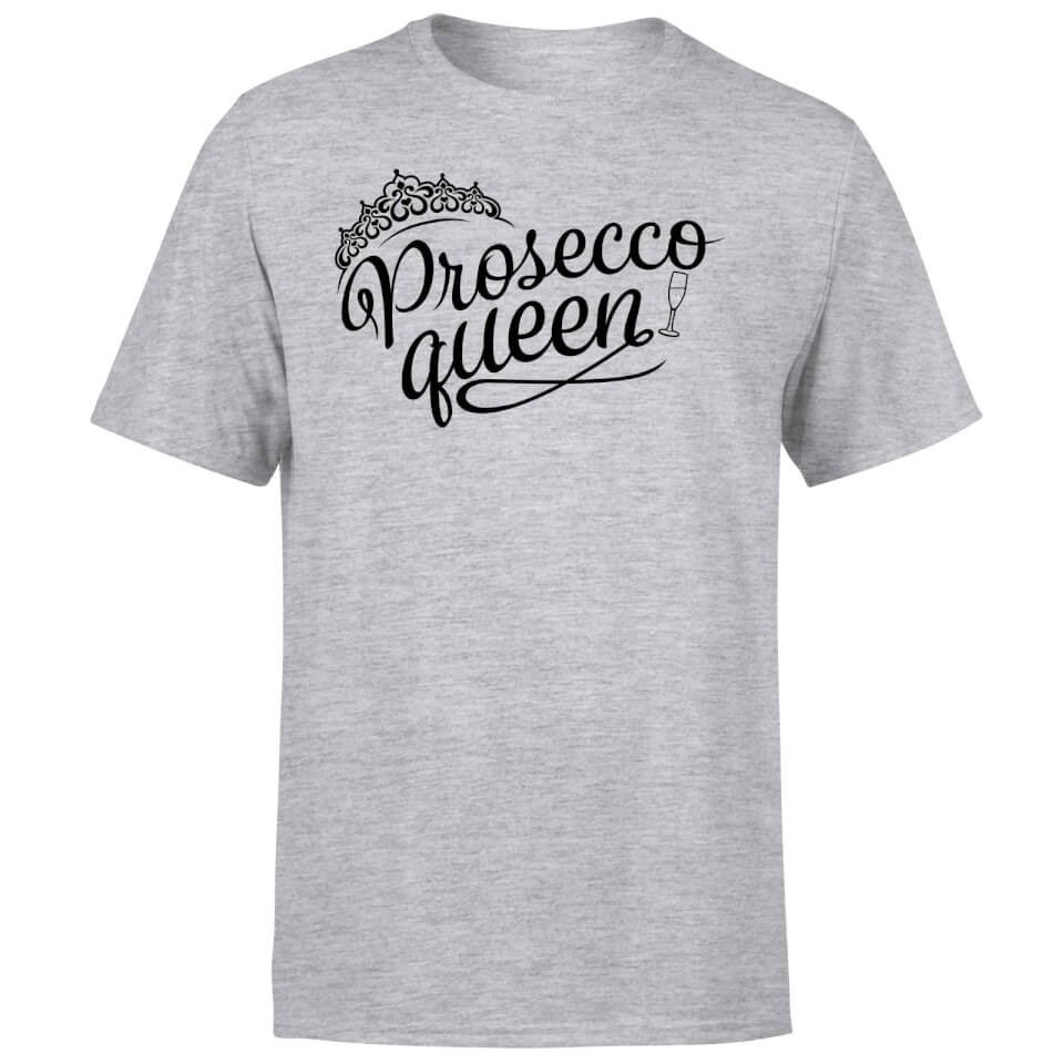 Prosecco Queen T-Shirt - Grey
