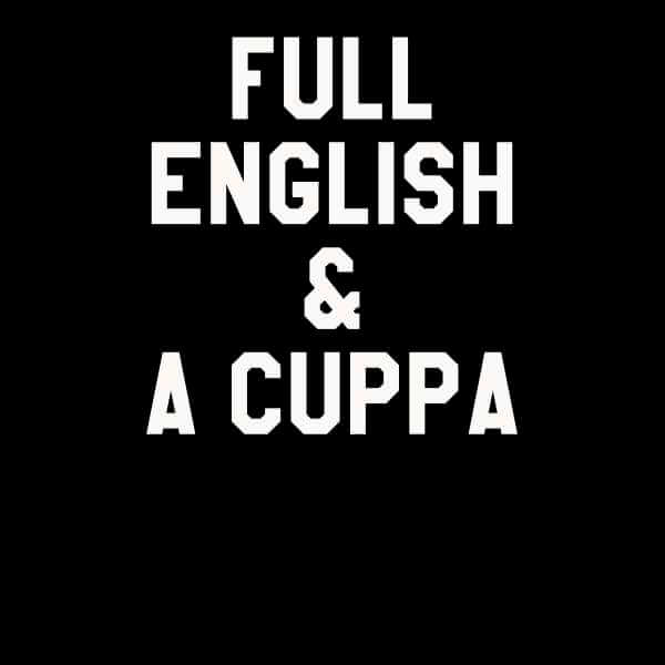 Full English and a Cuppa Sweatshirt - Black 0