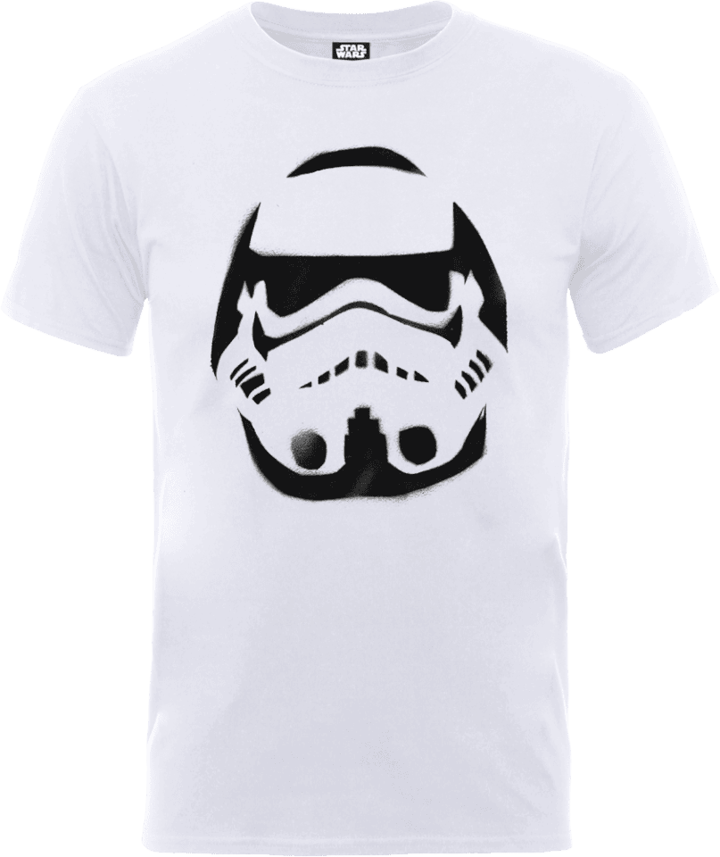 Star Wars Paint Spray Stormtrooper T-Shirt - White