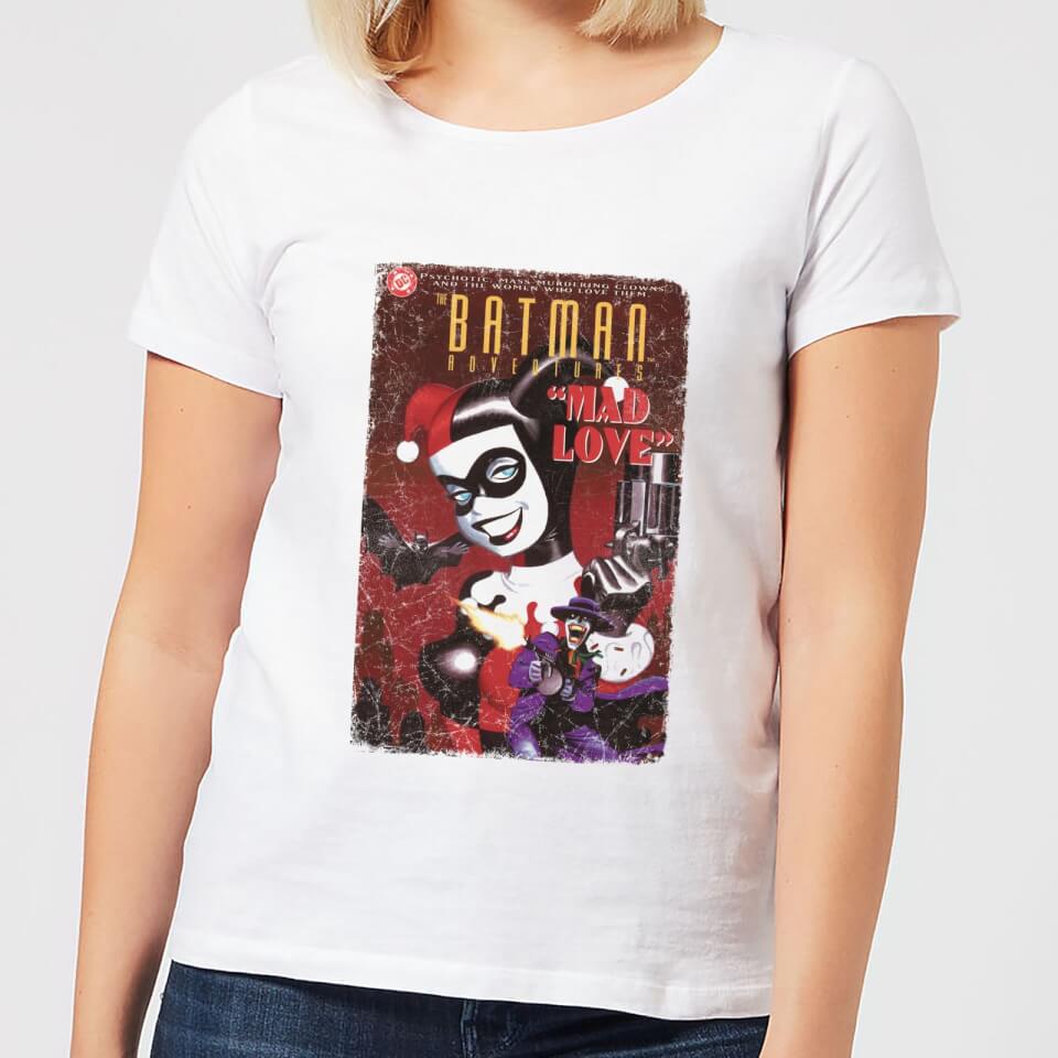 DC Comics Batman Harley Mad Love Women's T-Shirt in White