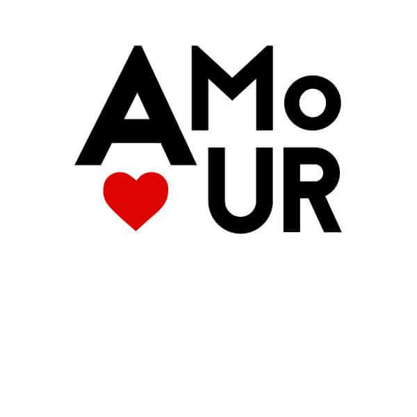 Amour Block Sweatshirt - White 0