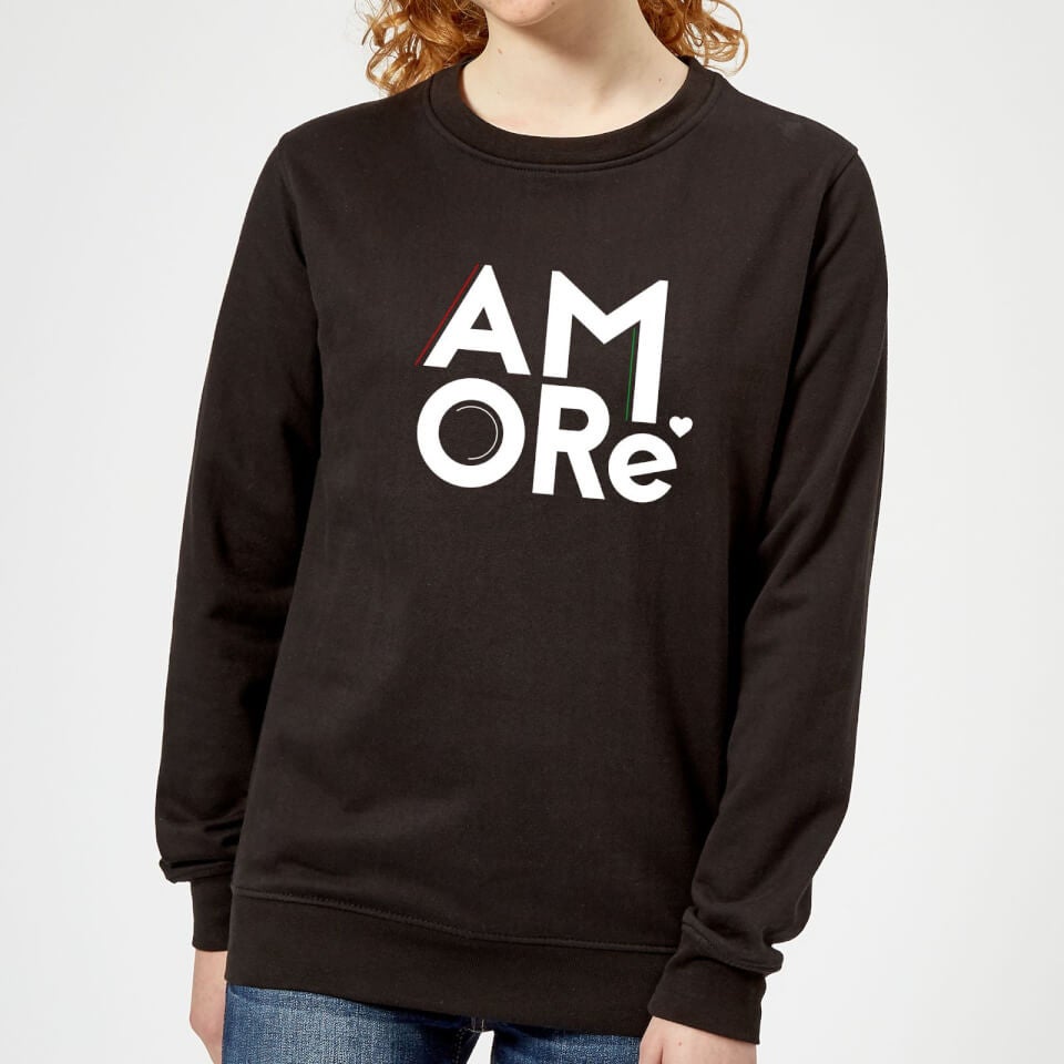 Amore Women's Sweatshirt - Black