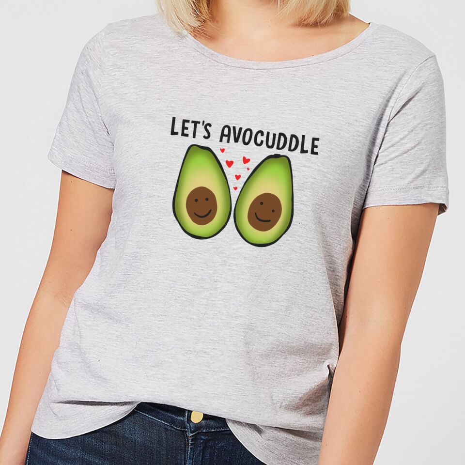 Lets Avocuddle Women's T-Shirt - Grey