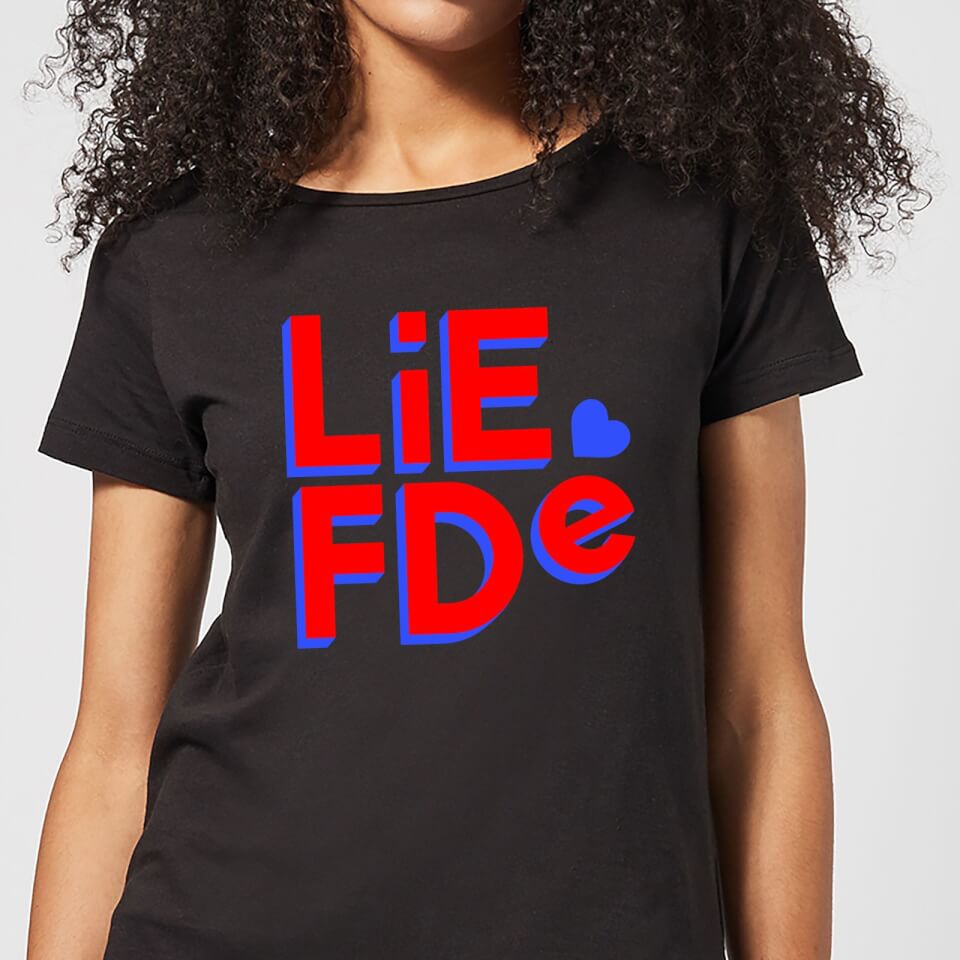 Liefde Block Women's T-Shirt - Black