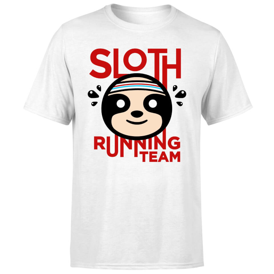 Sloth Running Team T-Shirt - White 3