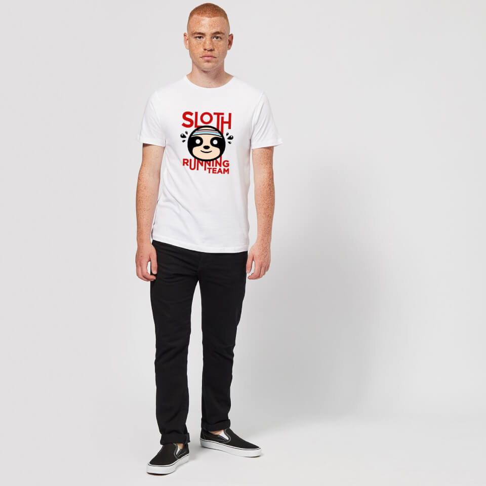 Sloth Running Team T-Shirt - White 1