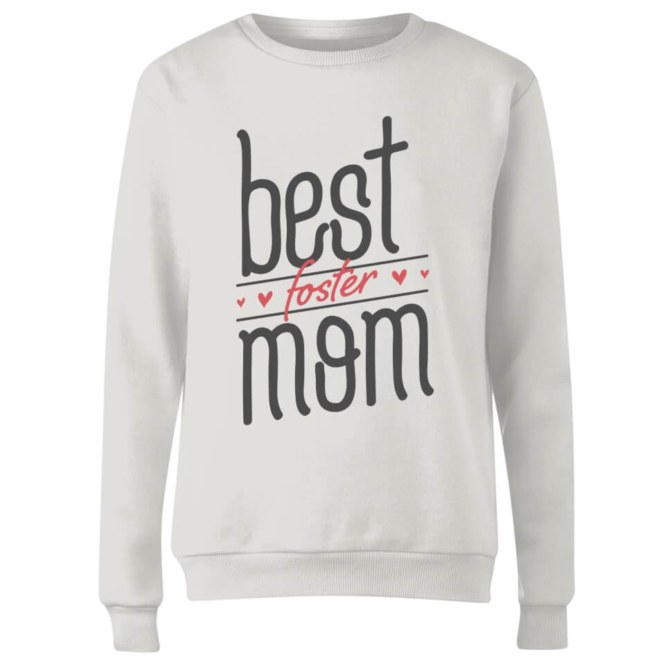 Best Foster Mom Women's Sweatshirt - White 2