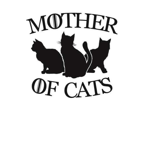 Mother Of Cats White Women's Sweatshirt - White 0