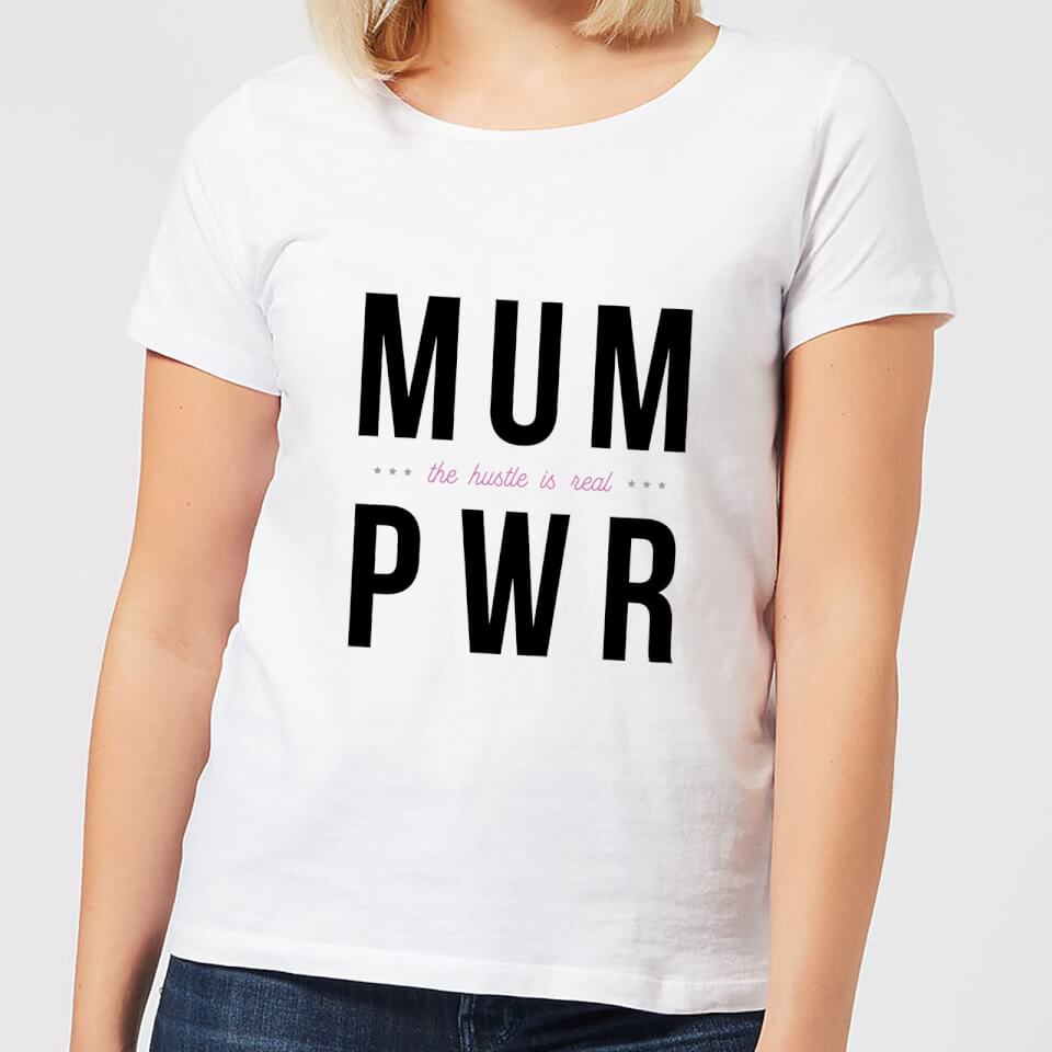 MUM PWR Women's T-Shirt - White