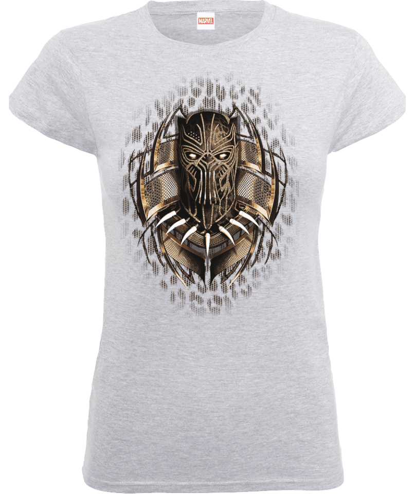 Black Panther Gold Erik Women's T-Shirt - Grey