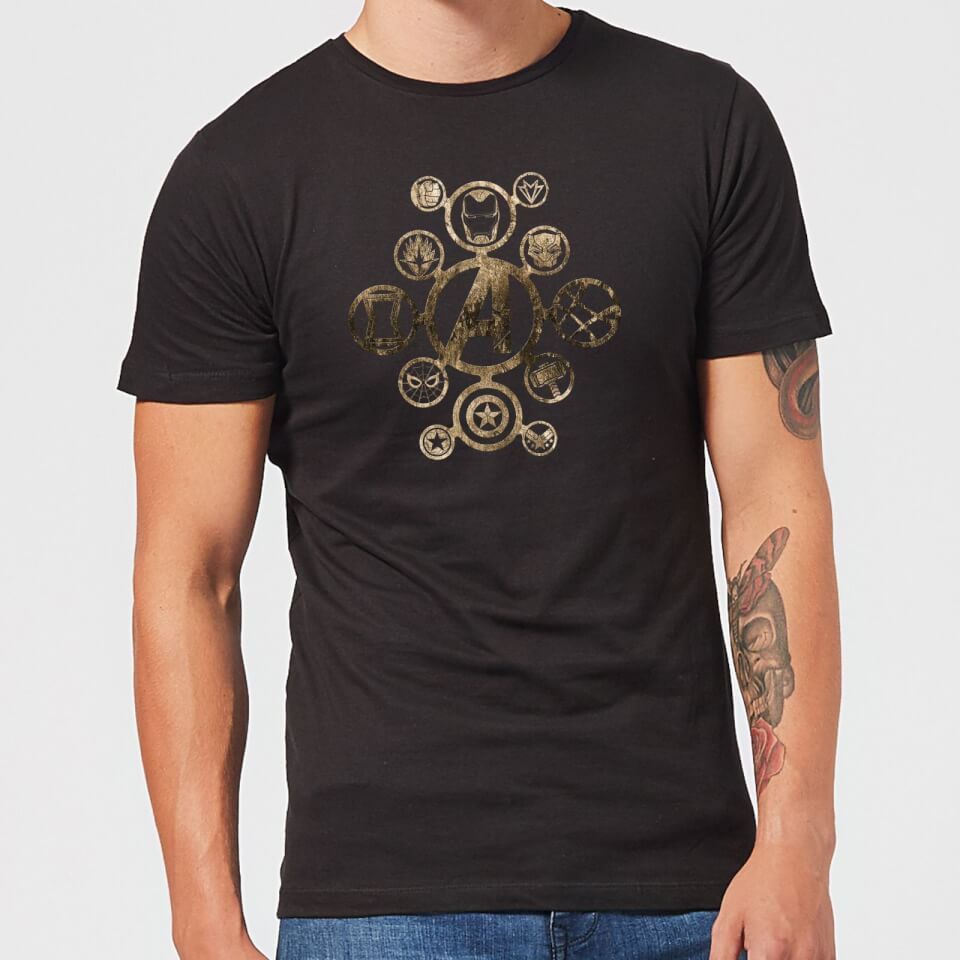 Marvel Avengers Infinity War Icon T-Shirt - Black