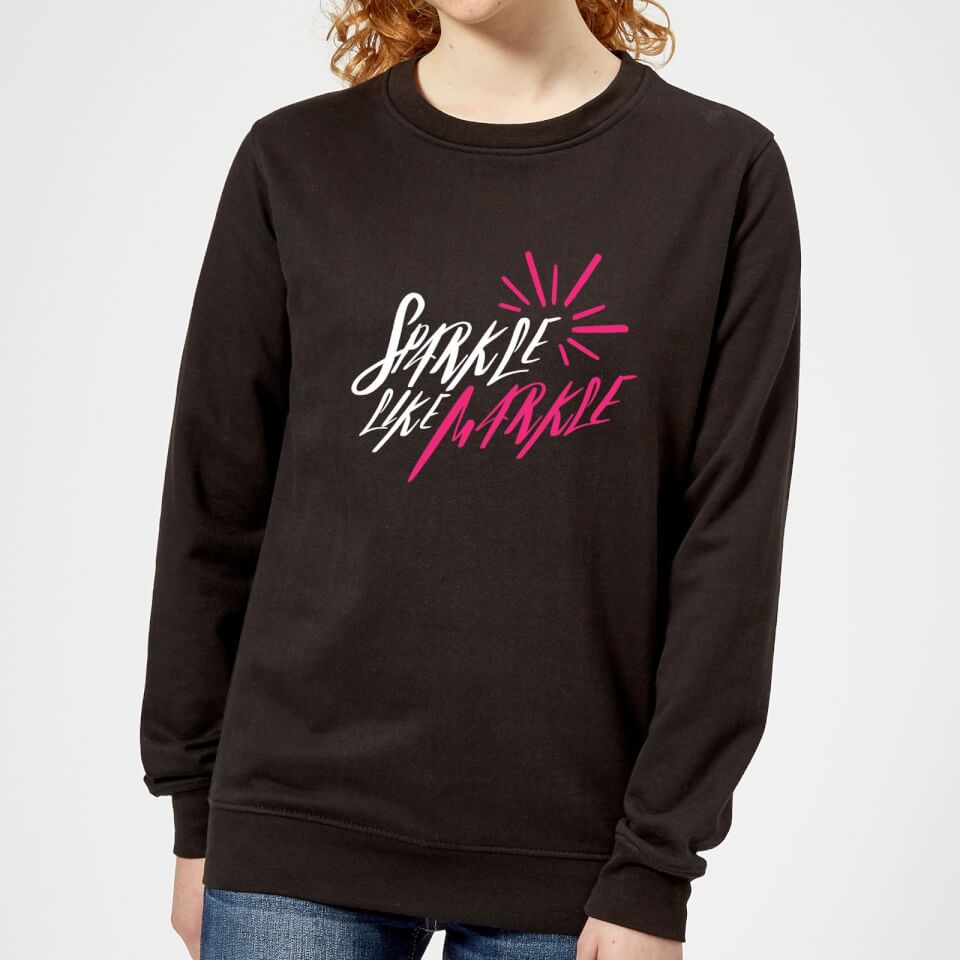 Sparkle Like Markle Women's Sweatshirt - Black