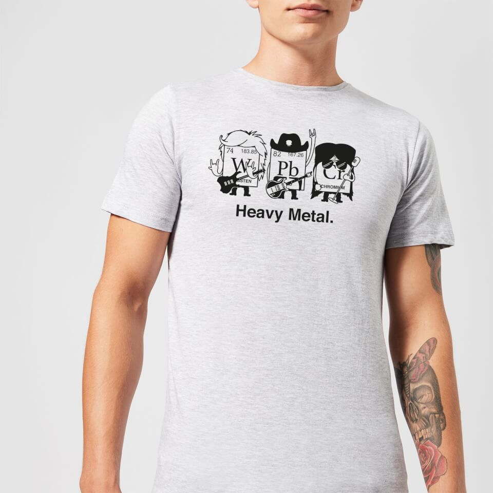 Heavy Metal T-Shirt - Grey