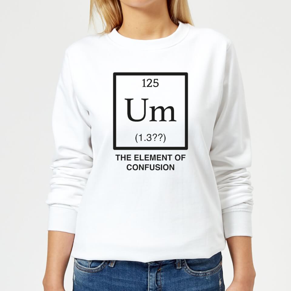 The Element Of Confusion Women's Sweatshirt - White