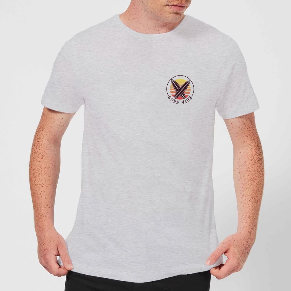 Native Shore Men's Surf Vibes T-Shirt - Grey