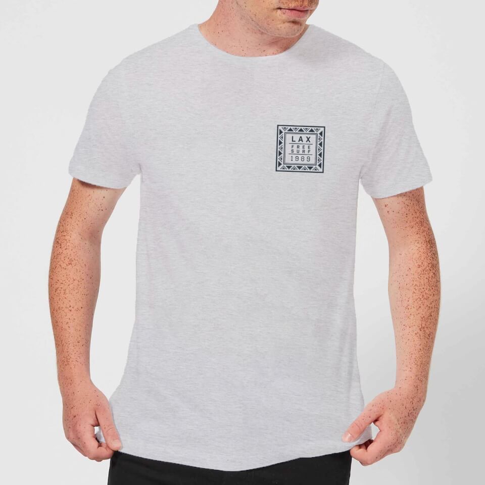 Native Shore Men's LAX Free Surf T-Shirt - Grey
