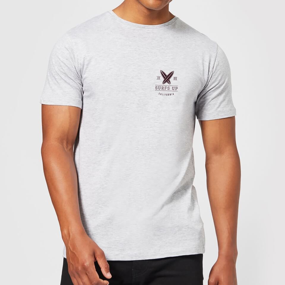 Native Shore Men's Surfs Up T-Shirt - Grey