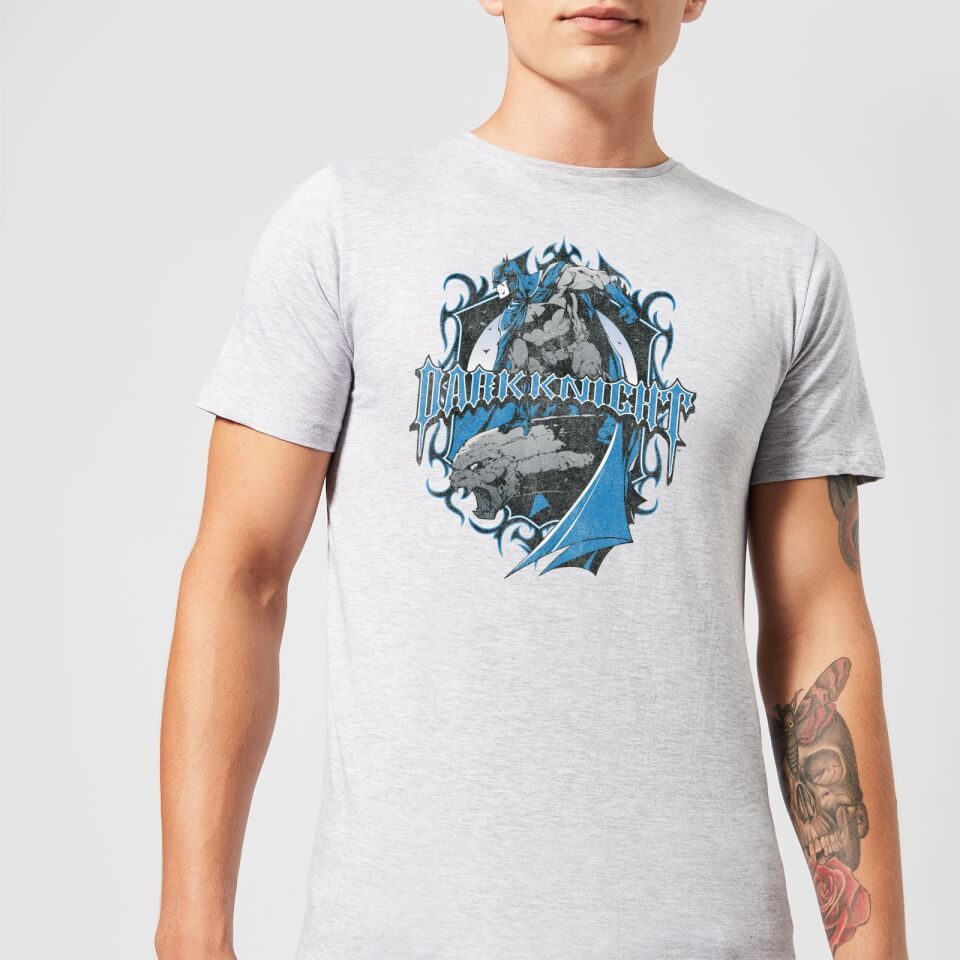 DC Comics Batman DK Knight Shield T-Shirt in Grey