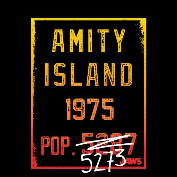 Jaws Amity Population Sweatshirt - Black 0