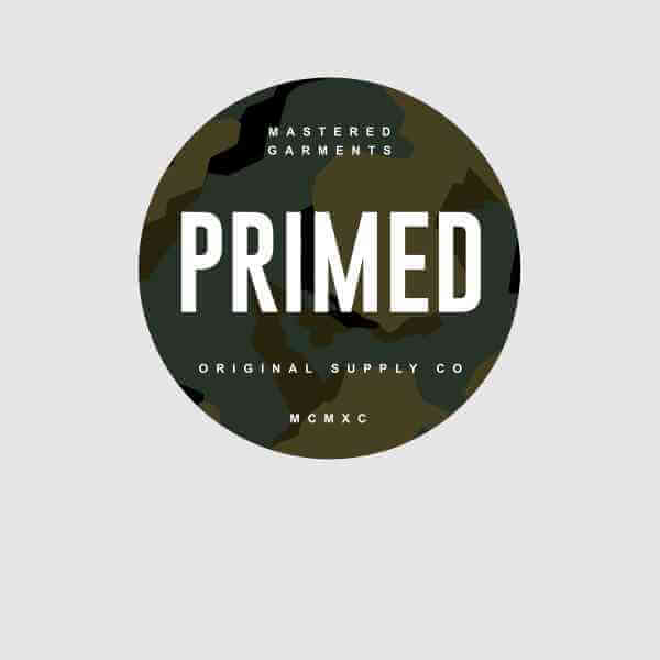 Primed Stamp T-Shirt - Grey 1