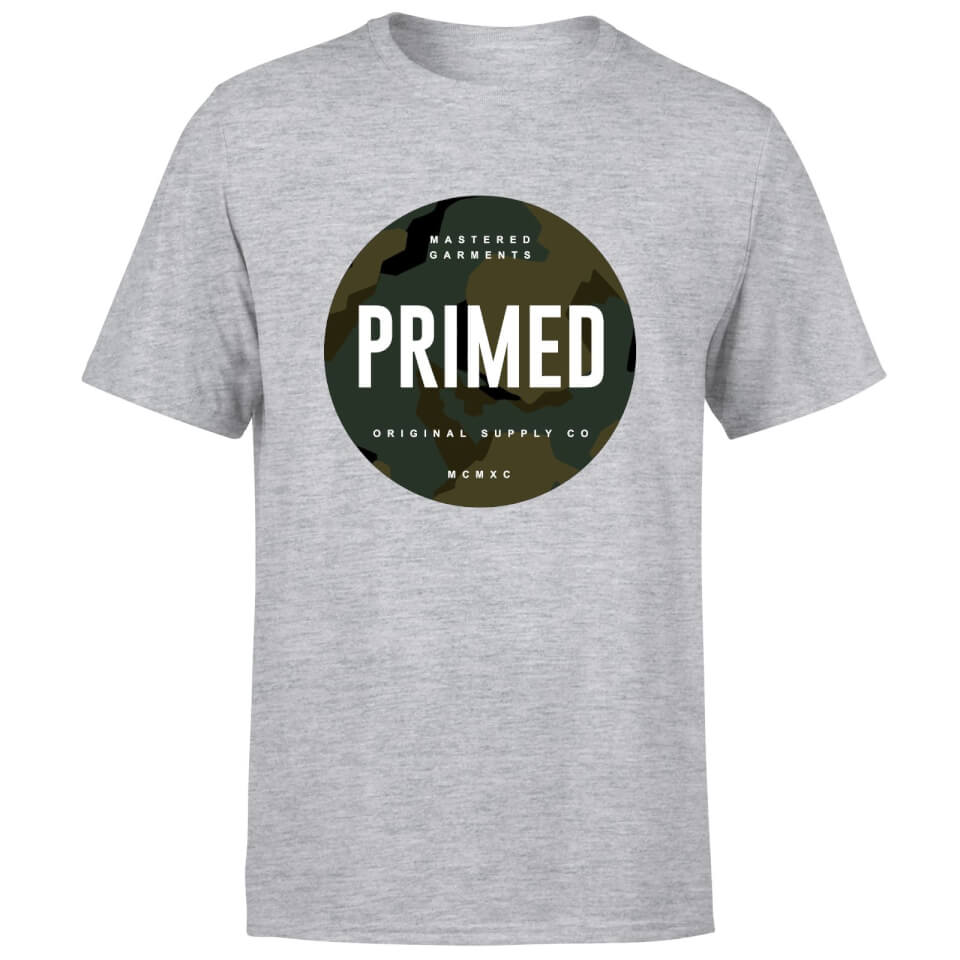 Primed Stamp T-Shirt - Grey 4