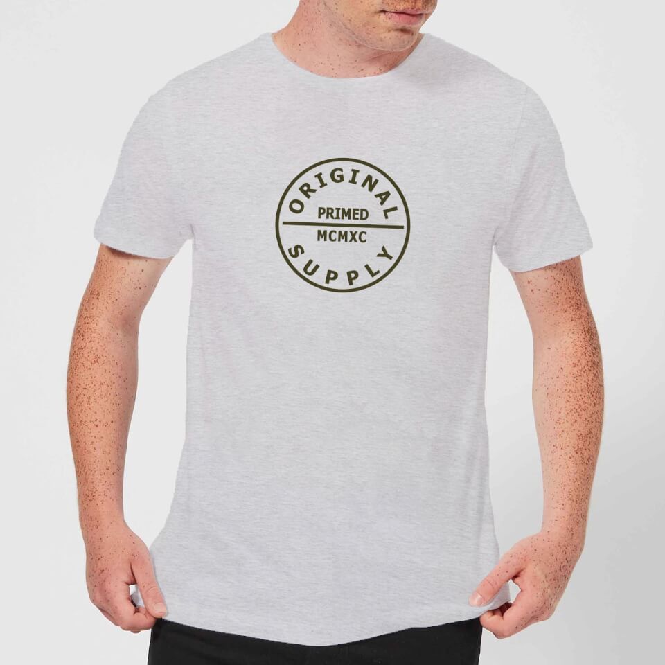 Primed Label MCMXC T-Shirt - Grey