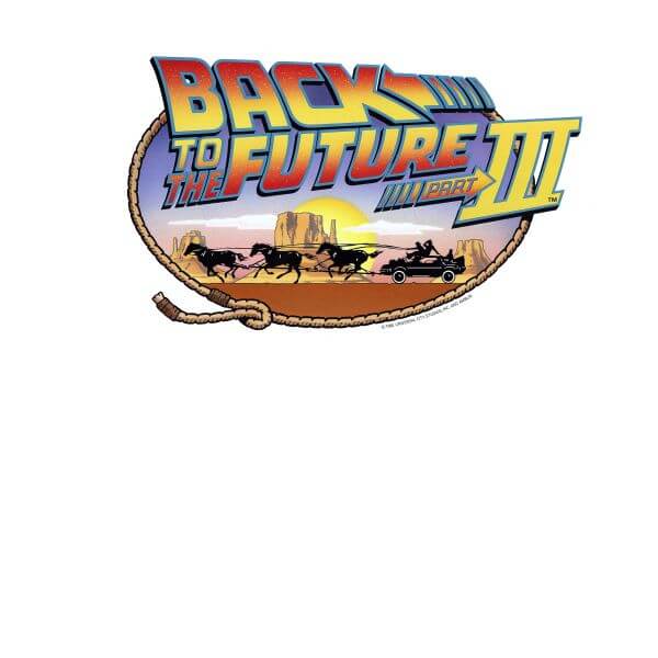 Back To The Future Lasso Women's T-Shirt - White 0