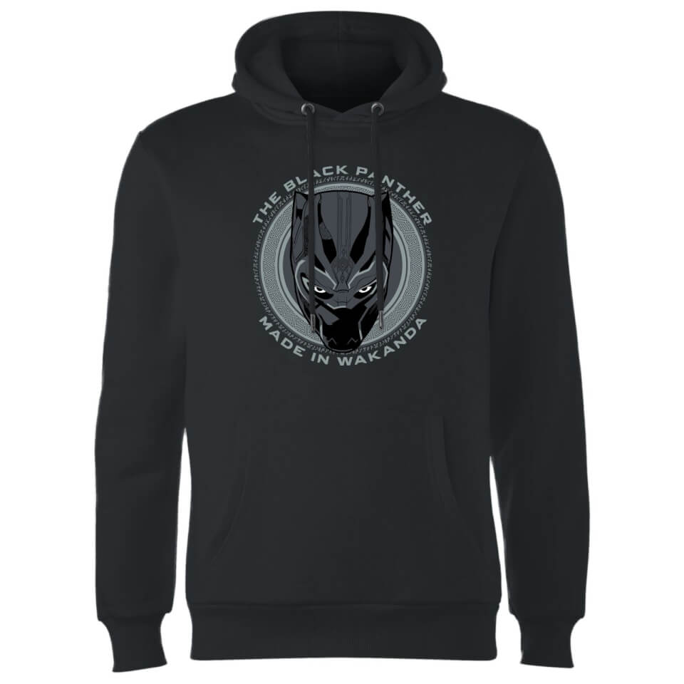 Black Panther Made In Wakanda Hoodie - Black