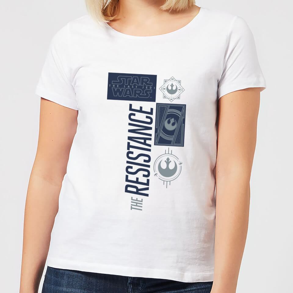 Star Wars The Resistance White Women's T-Shirt - White