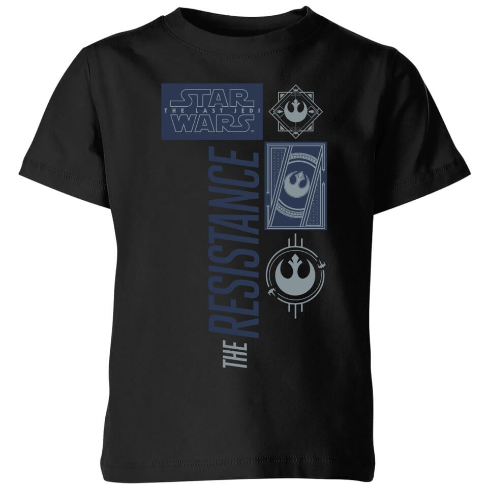 Star Wars The Resistance Black Kids' T-Shirt - Black