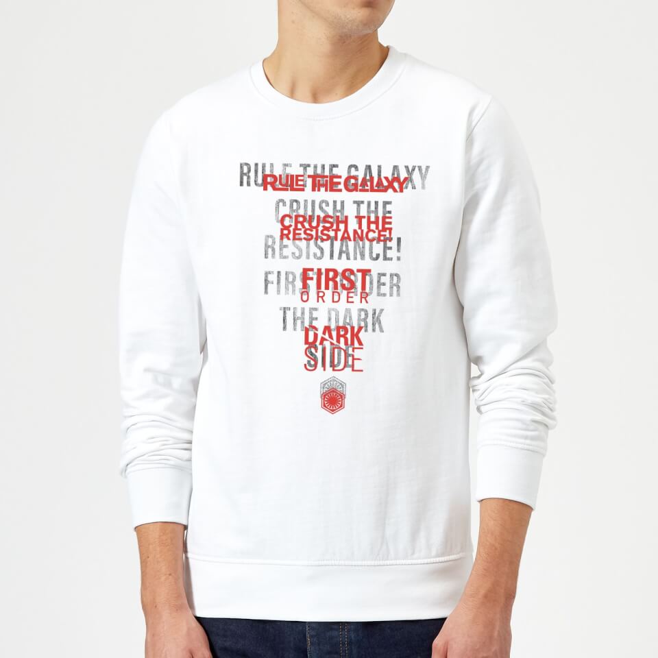 Star Wars Dark Side Echo White Sweatshirt - White