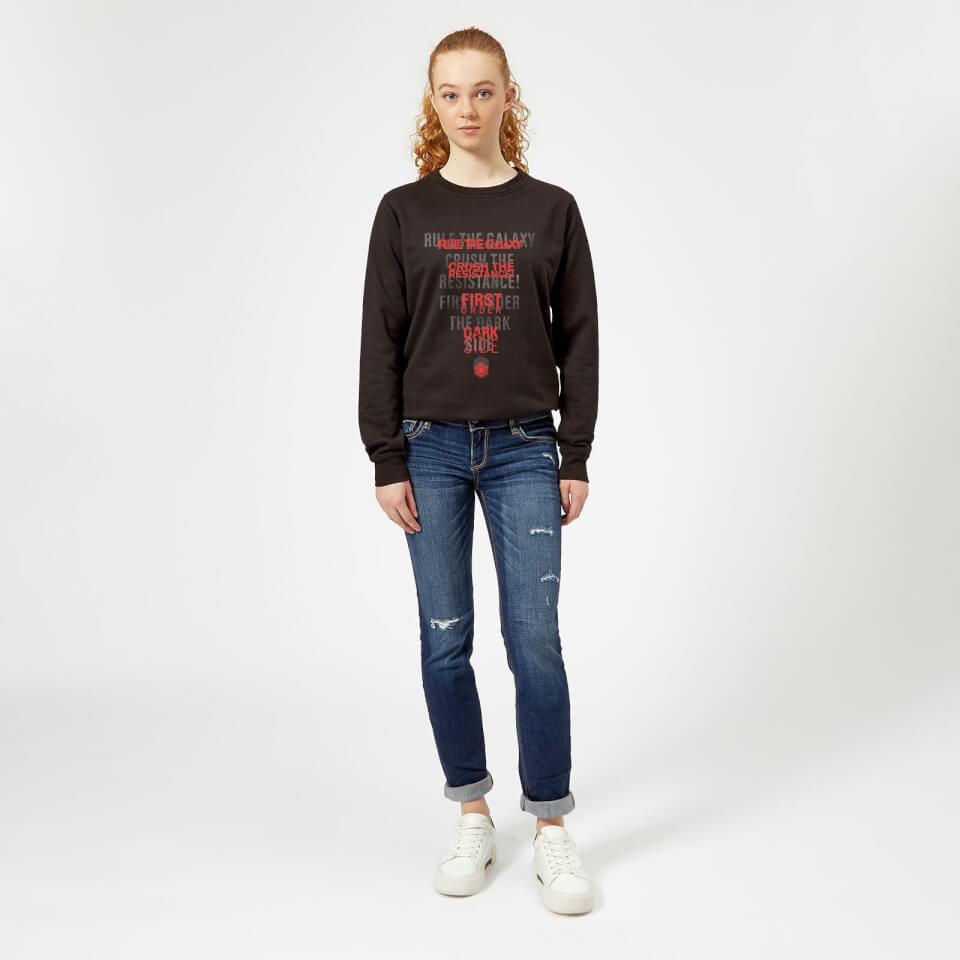 Star Wars Dark Side Echo Black Women's Sweatshirt - Black 1