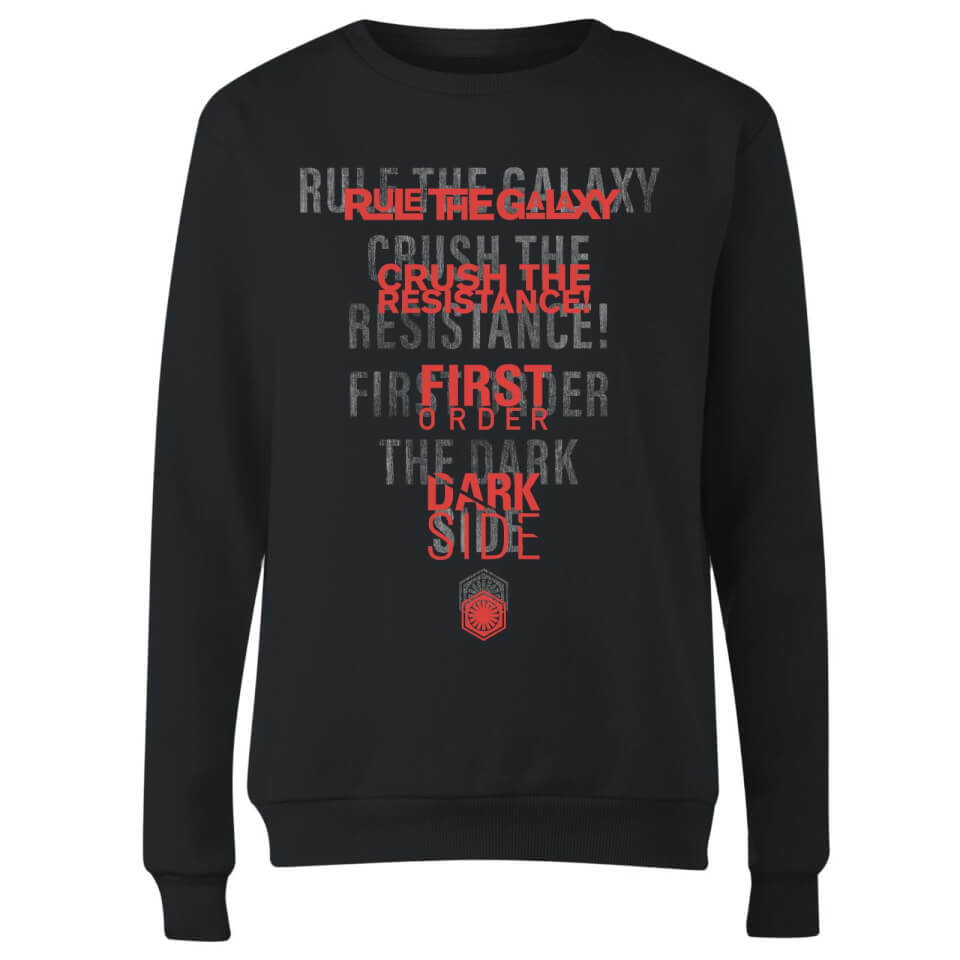 Star Wars Dark Side Echo Black Women's Sweatshirt - Black 2