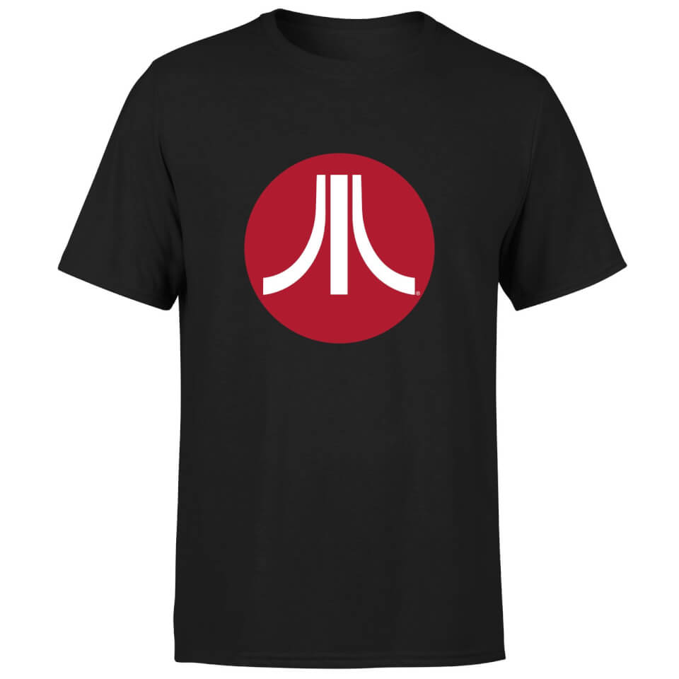 Atari Circle Logo Men's T-Shirt - Black