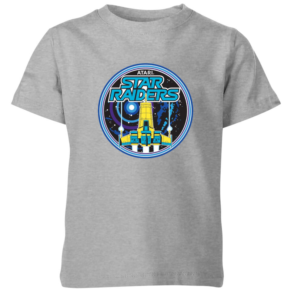 Atari Star Raiders Kids' T-Shirt - Grey