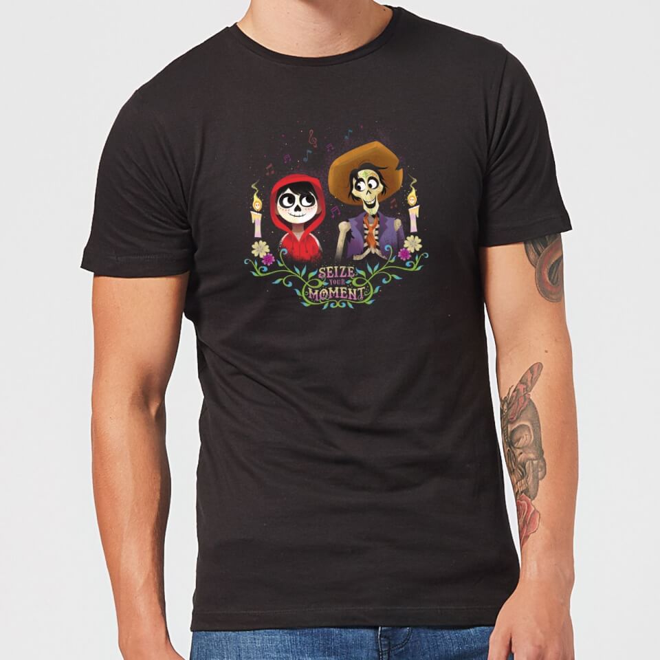 Coco Miguel And Hector Men's T-Shirt - Black