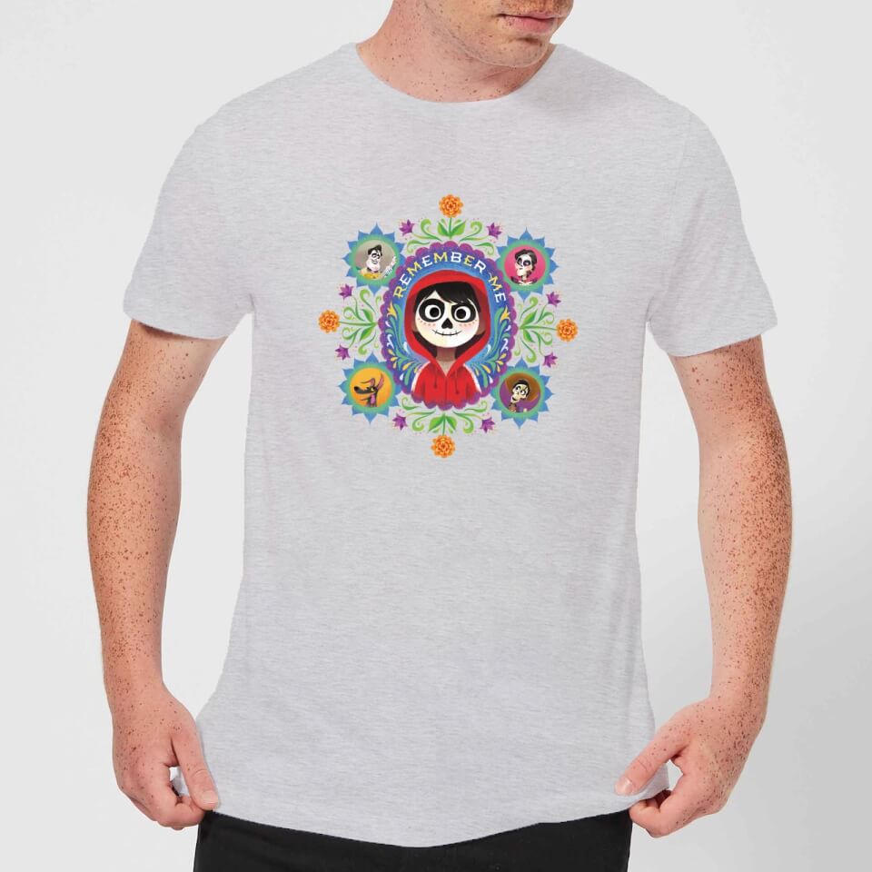 Coco Remember Me Men's T-Shirt - Grey