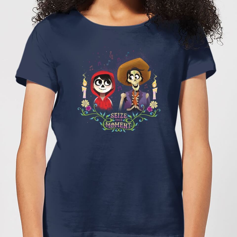 Coco Miguel And Hector Women's T-Shirt - Navy
