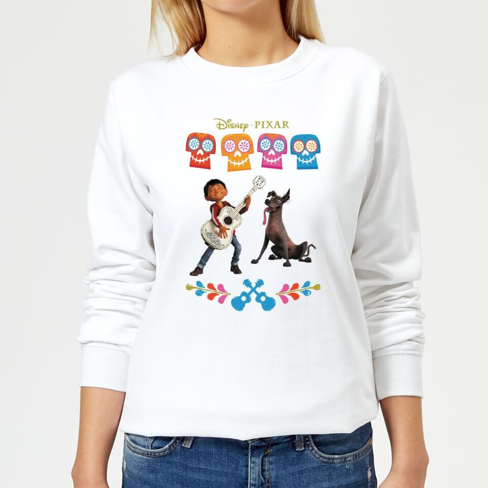 Coco Miguel Logo Women's Sweatshirt - White