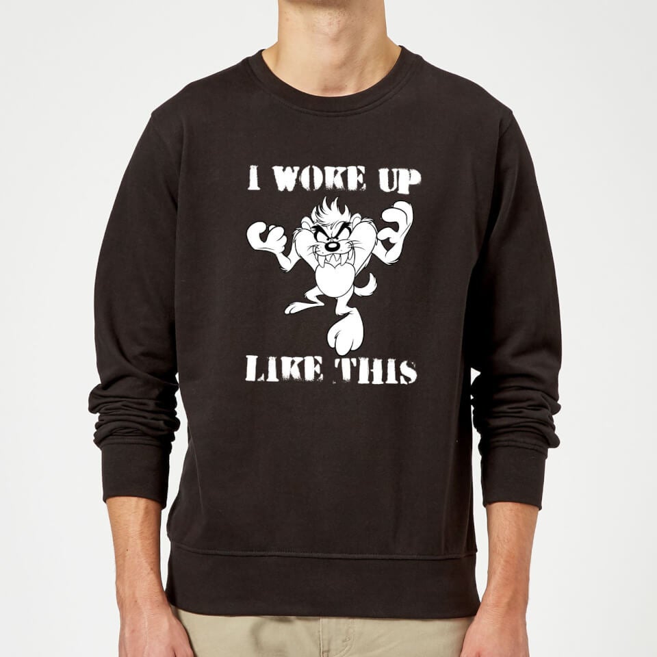 Looney Tunes I Woke Up Like This Sweatshirt - Black