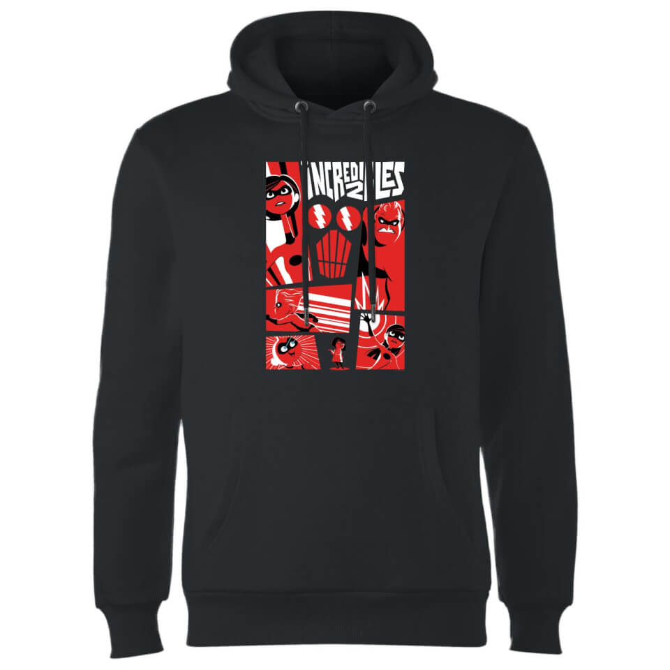 The Incredibles 2 Poster Hoodie - Black