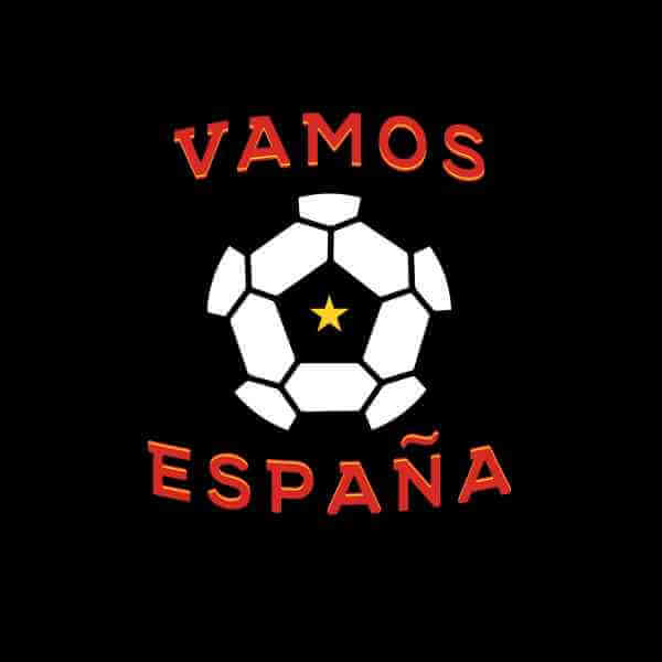 Vamos Espana Men's T-Shirt - Black 0