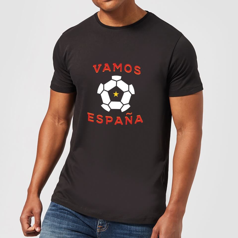 Vamos Espana Men's T-Shirt - Black