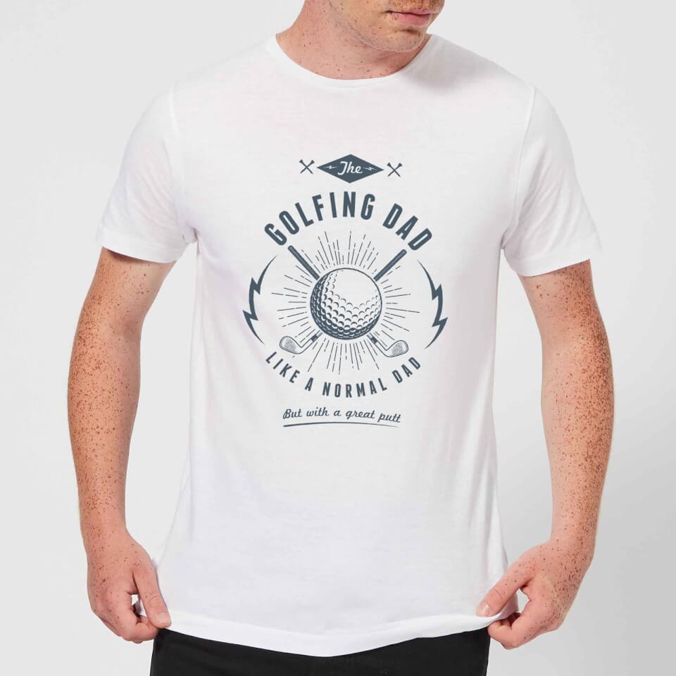 Golfing Dad Men's T-Shirt - White