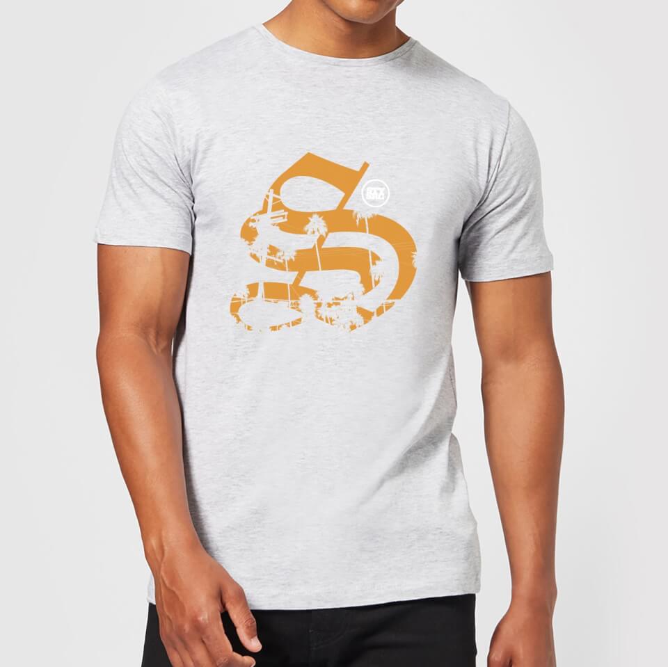 Stay Strong Palm Logo Men's T-Shirt - Grey