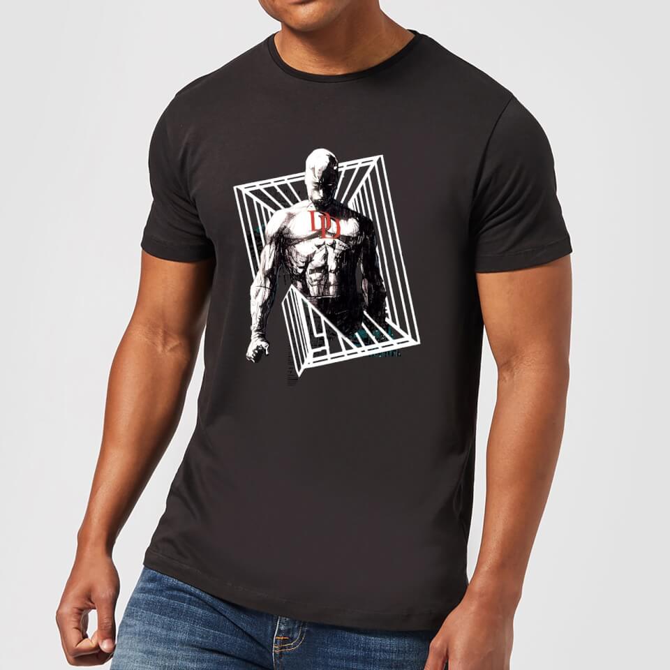 Marvel Knights Daredevil Cage Men's T-Shirt - Black