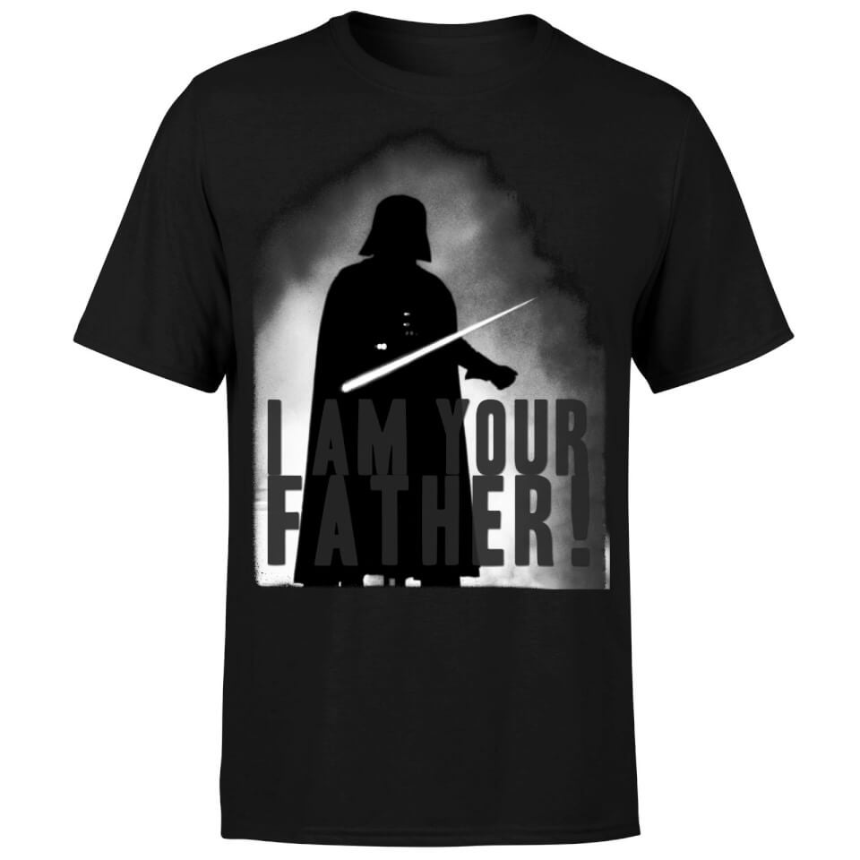 Star Wars Darth Vader I Am Your Father Silhouette Men's T-Shirt - Black 3
