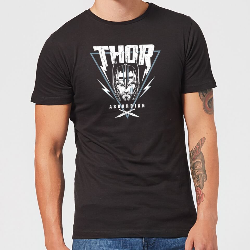 Marvel Thor Ragnarok Asgardian Triangle Men's T-Shirt - Black
