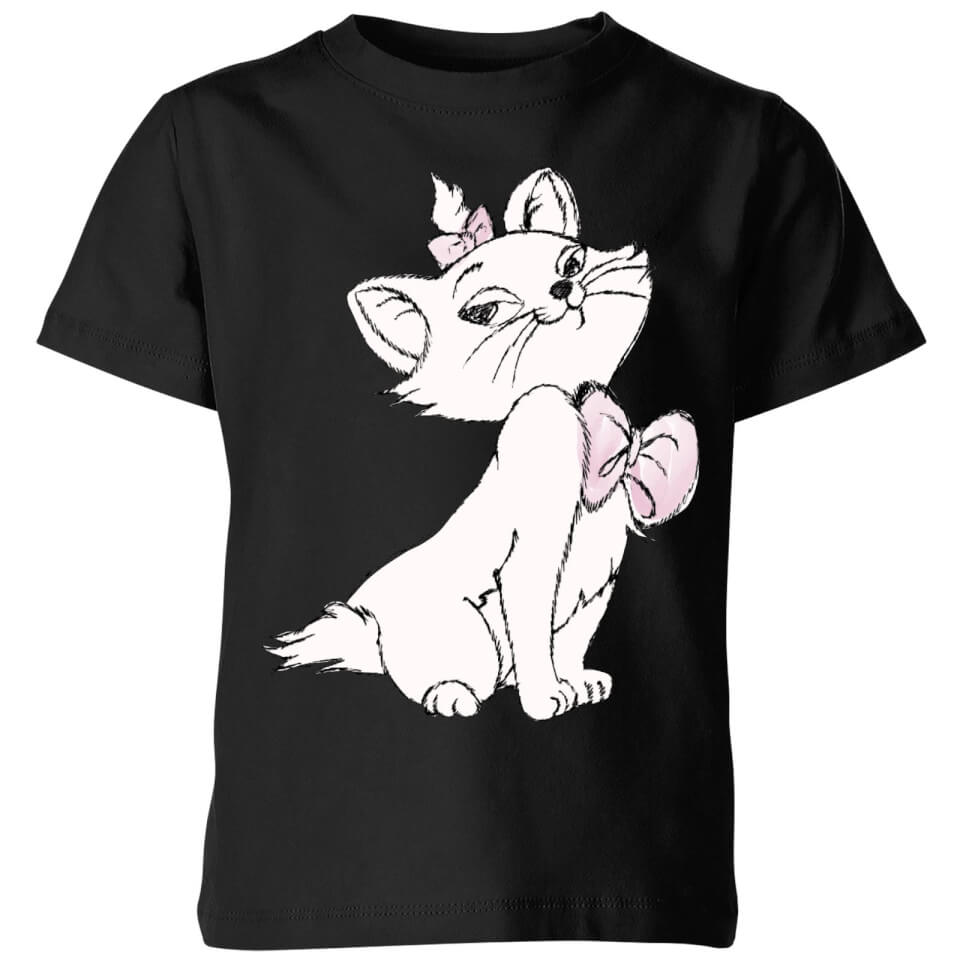 Disney Aristocats Marie Kids' T-Shirt - Black