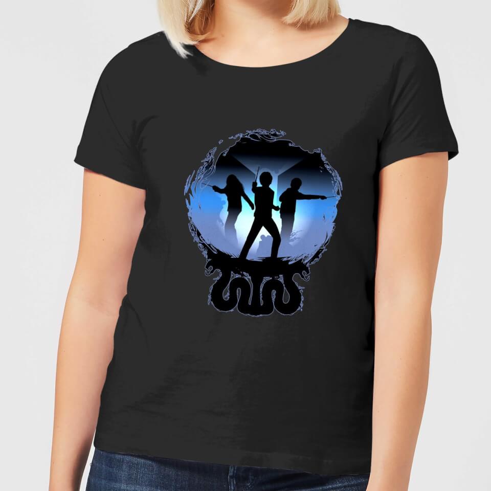 Harry Potter Silhouette Attack Women's T-Shirt - Black
